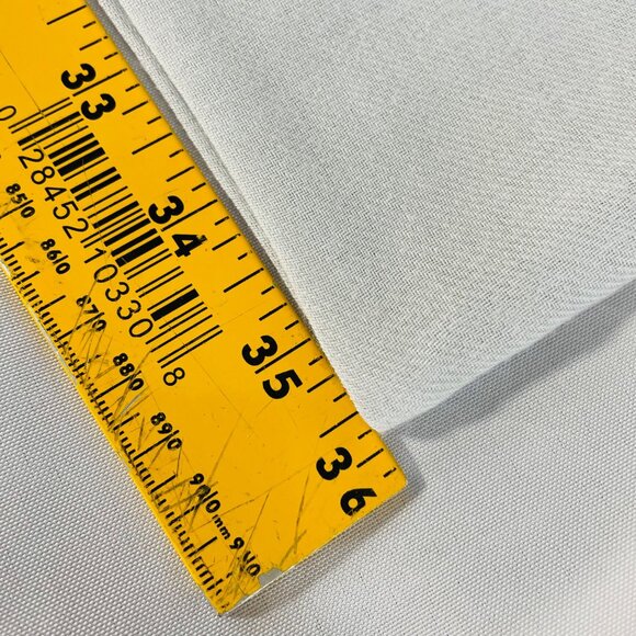 Swarovski Light Gray Scarf With Crystal Embellishments & Fringe Trim 72 Inch - Picture 9 of 11